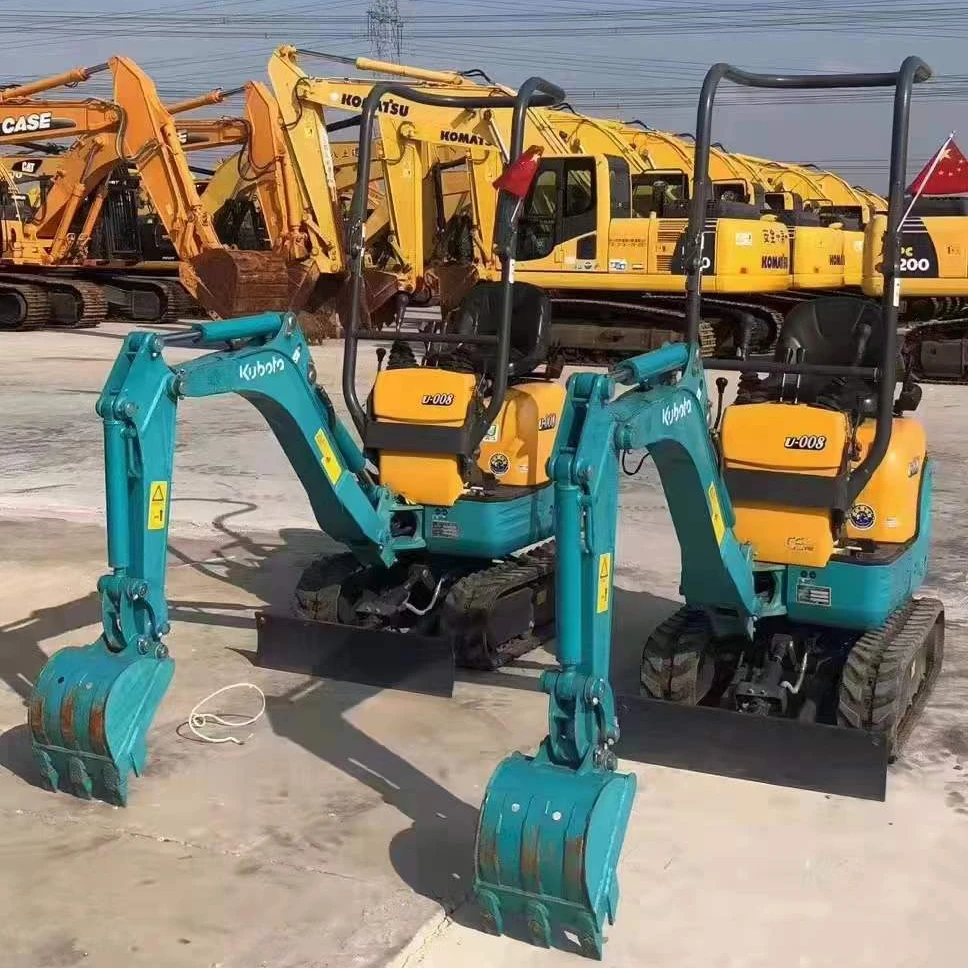 used kubota U08 micro excavator 0.8tons Made in JAPAN in STRONG working condition in low price