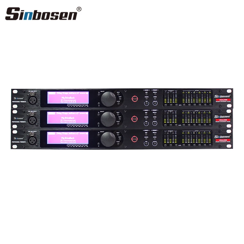 3 вход 6 выход dsp динамик управления цифровой процессор