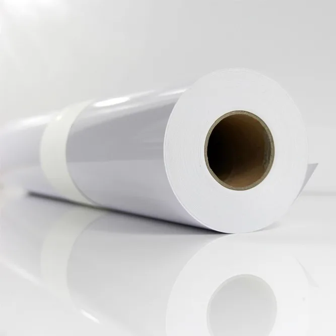 China ecosolvent inkjet glossy photo paper roll with cheap price