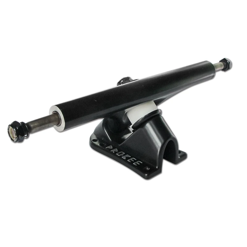 Wholesale Professional 7 inch 180mm Aluminium Gravity Casting Longboard Trucks 50 Degree Custom Black Red Coating skate trucks