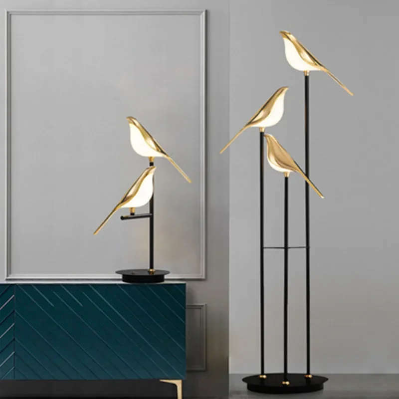 DGLUX Dglux Minimalist Led Nordic Wall Lamp Bedroom Living Room Corridor Decoration Aisle Lamp Double Head Indoor Bird Lamp