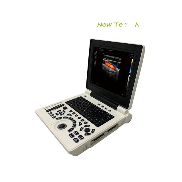 12.1inch Laptop Color Doppler Ultrasound Scanner Vascular Pet Multi-parameter Patients Monitors Veterinary