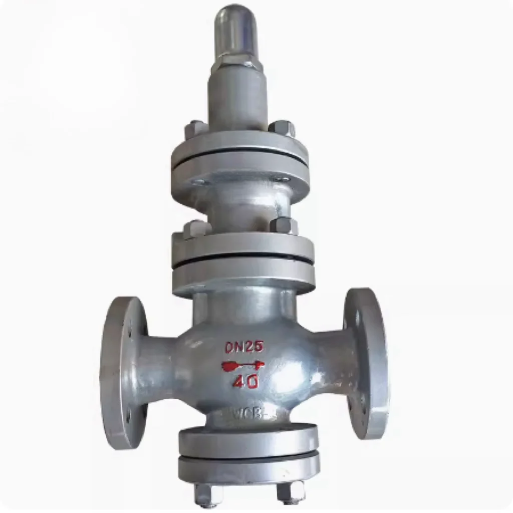 hot selling factory manufacture pressure reducing valve high pressure piston type pilot operated steam pressure regulating valve