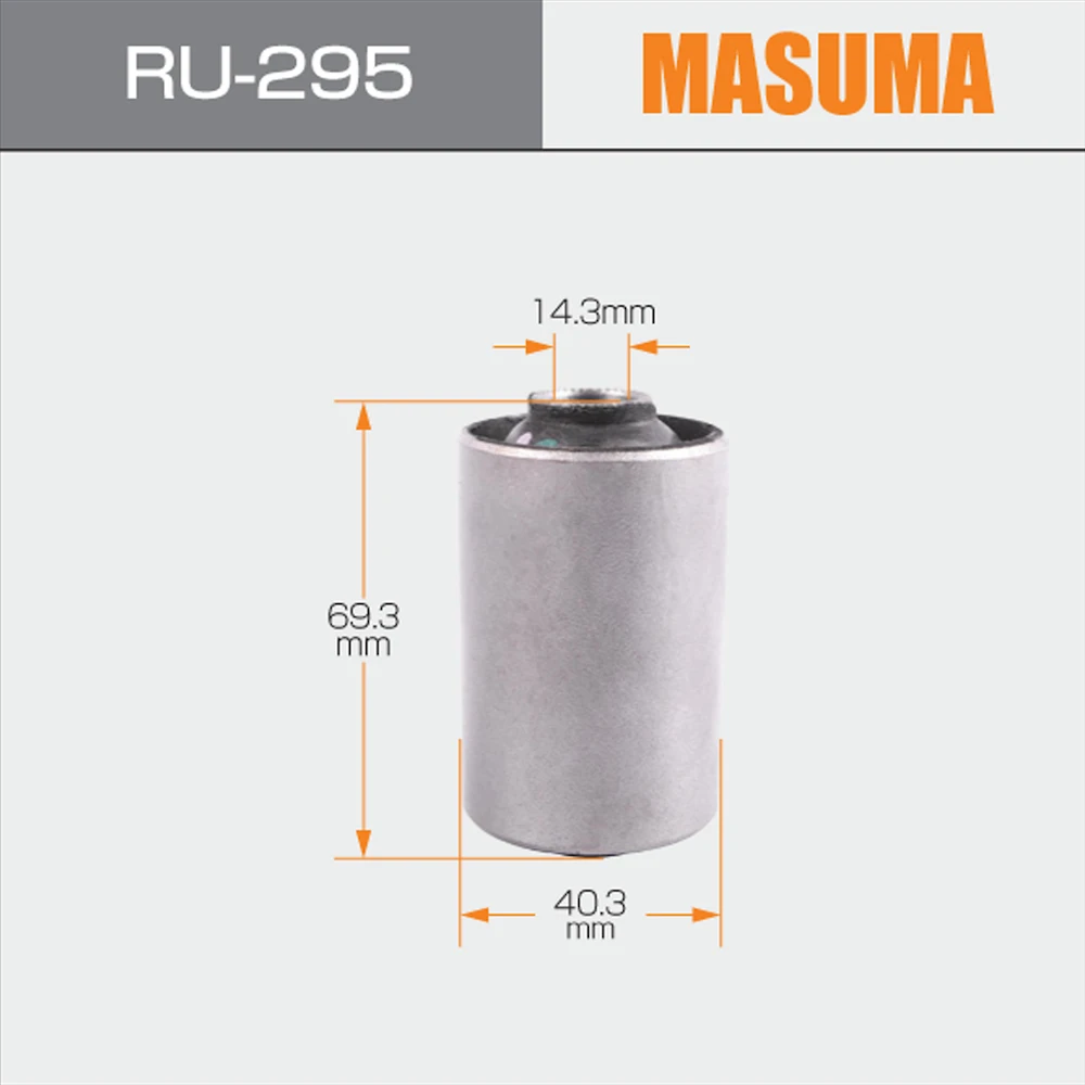 RU-295 MASUMA Auto Repair Part bush skeleton PD4V 4G64 S618-28-330 MQ905517 54040-HA000