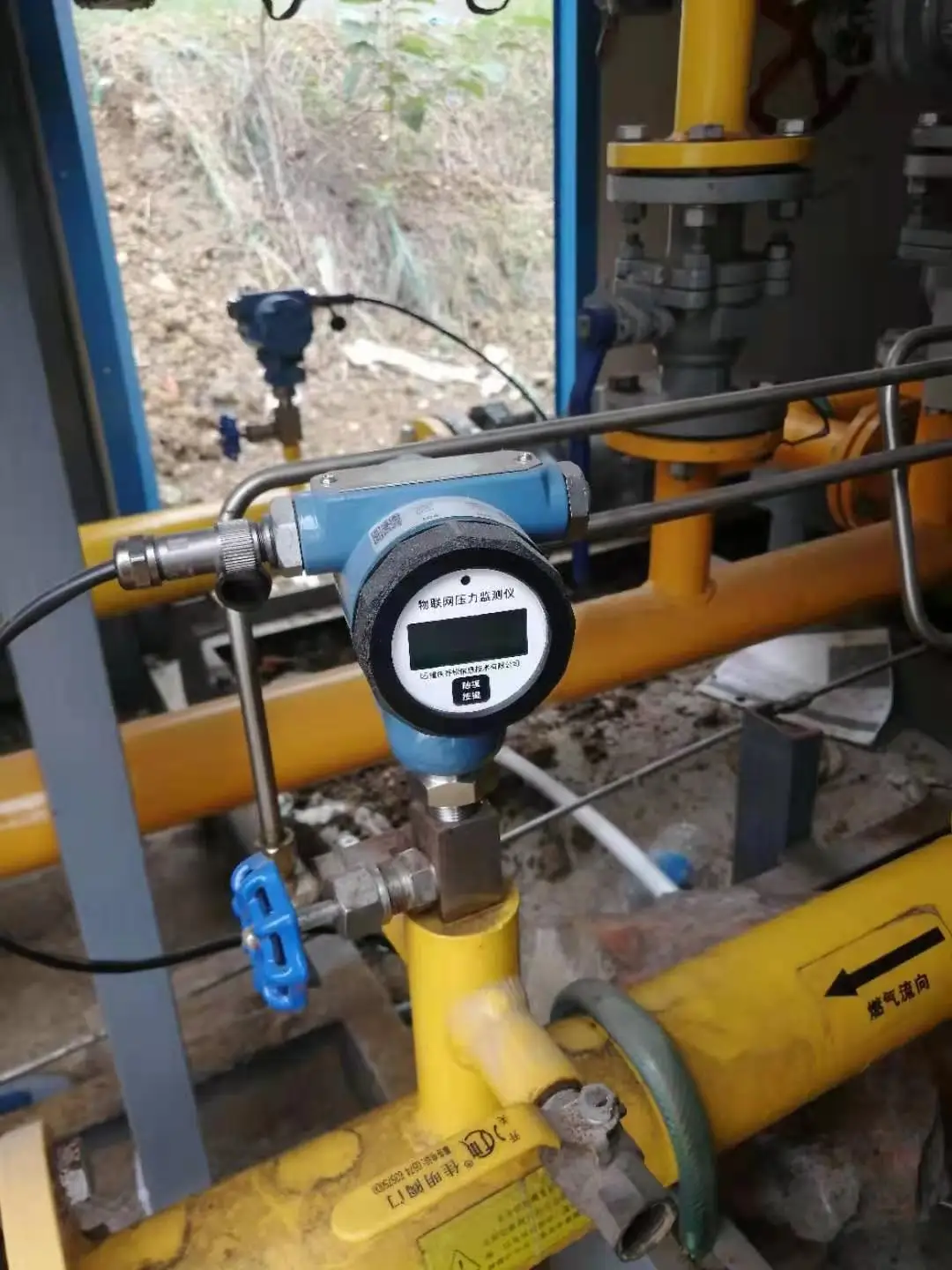  Цифровой беспроводной манометр для измерения давления в газовых трубах 0 ~ 4