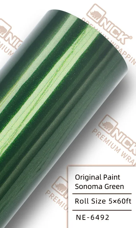Car Vinyl Wrap Wholesale Self adhesive Green Car Wrap Vinyl Film