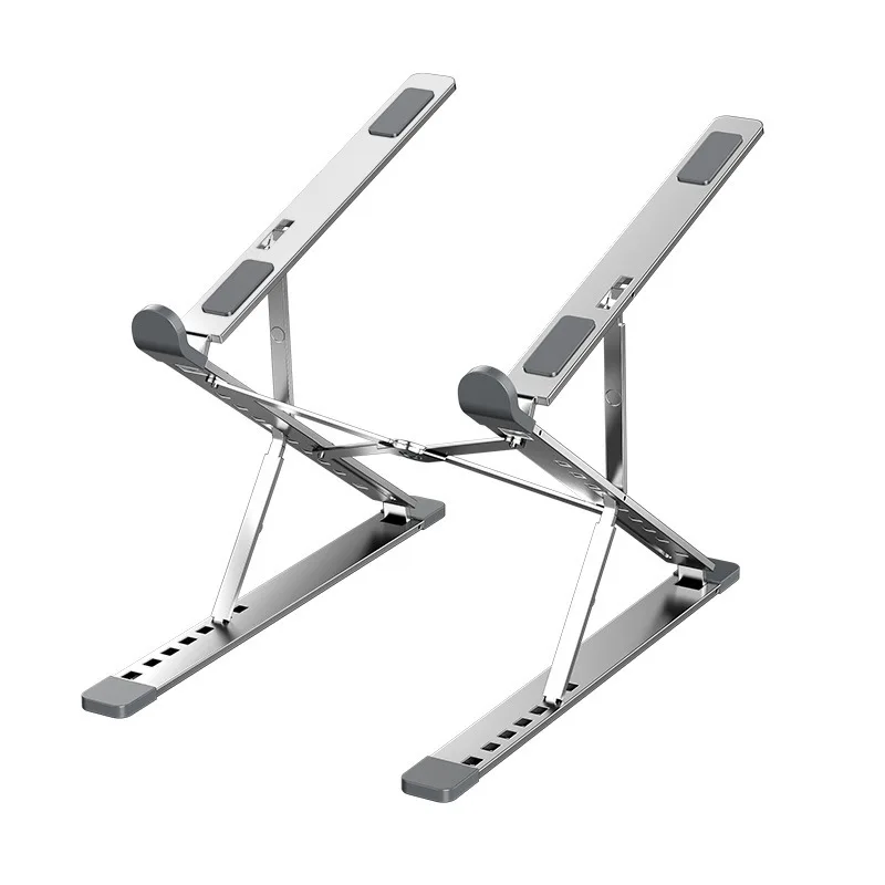 360 Laptop Stand Foldable Adjustable Height Size Portable Aluminum Alloy Desk Laptop Notebook Holder Stand