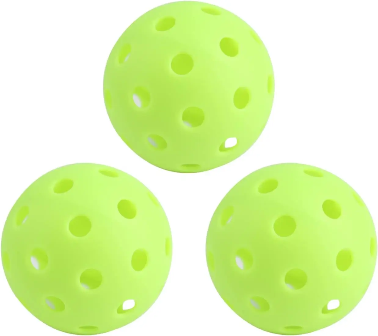 USAPA Customizable 40-Hole PE Plastic Pickleballs for Adults Indoor Outdoor Sports Training & Entertainment with Customized Logo