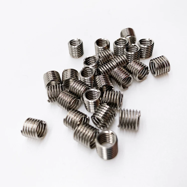 302 Stainless Steel M6 M8 M10 Tangless Wire Thread Insert For Metal