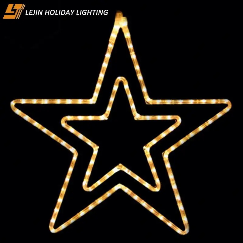 Оптовая продажа уличный светодиодный светильник для украшения в виде рождественской