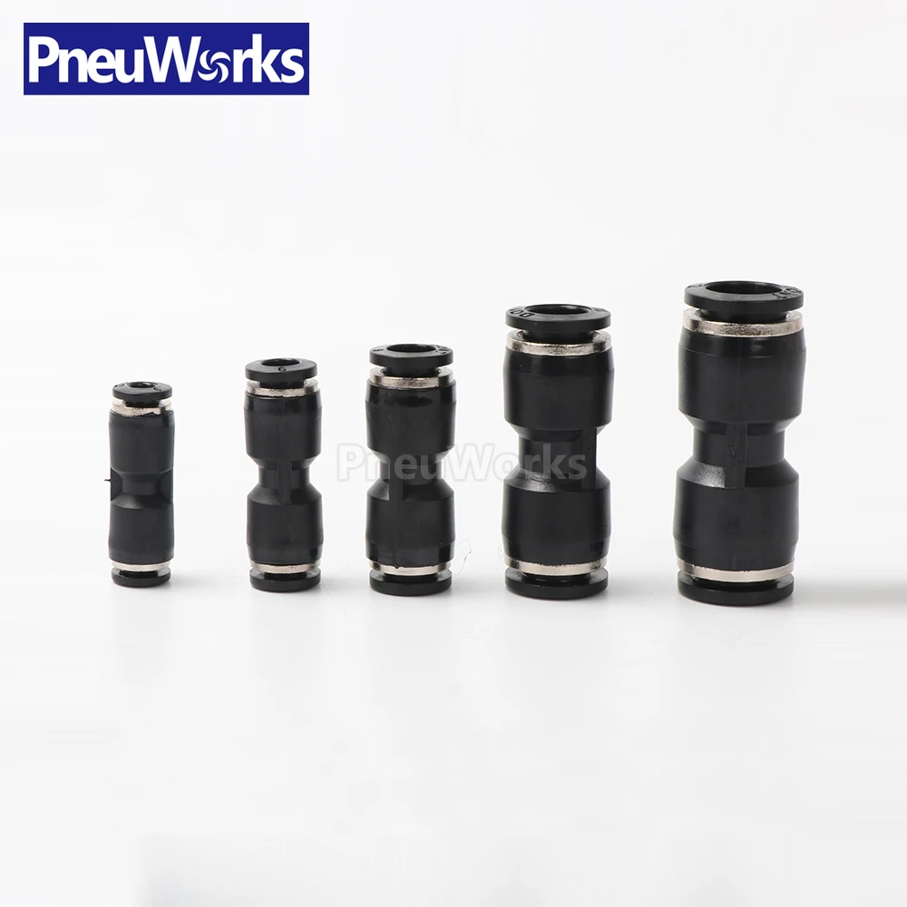 Пластиковые нажимные фитинги PU серии 12/нажимные фитинги