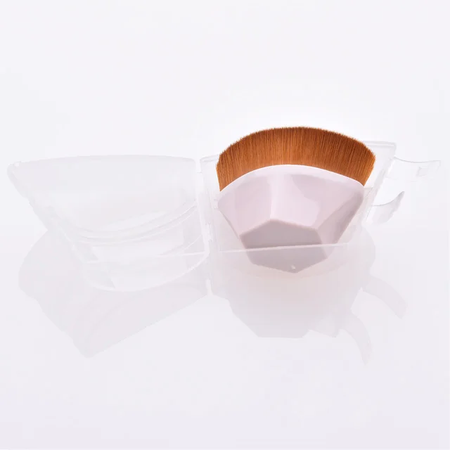 № 55 многофункциональная бесшовная Волшебная Кисть для макияжа и основы с индивидуальной большой плотной мягкой щетиной, белая коробка в упаковке