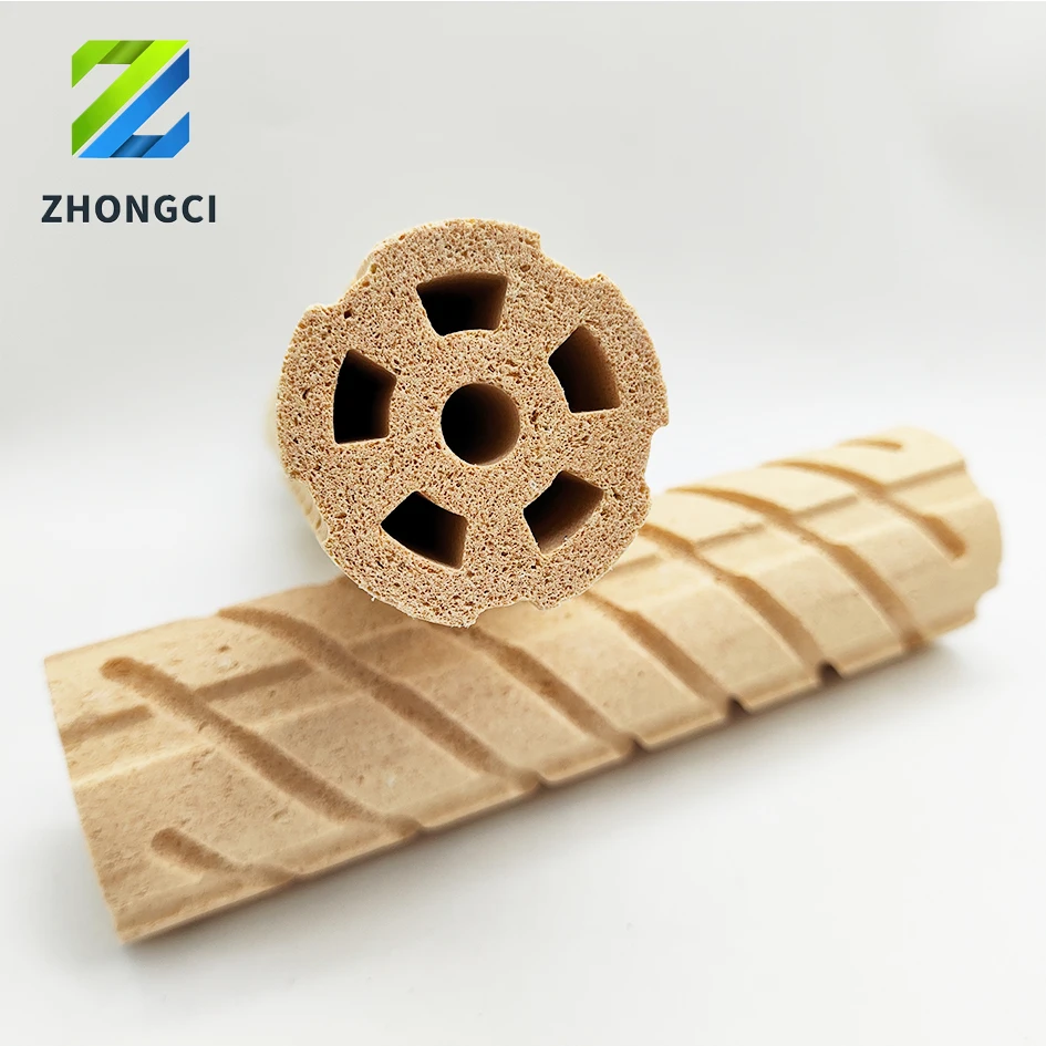 160*40mm Spiral lotus root bacteria house Porous filter structure bacteria tube for aquarium fish tank