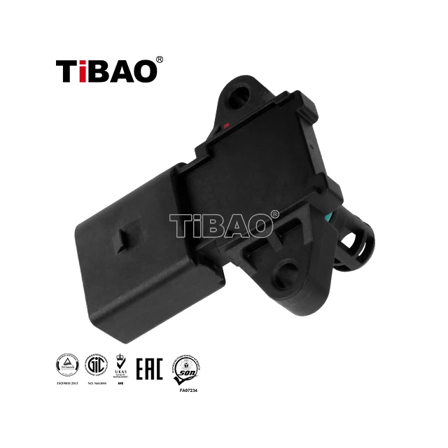 TiBAO Auto Air Intake Manifold Pressure Sensor for Audi A4 B7 A5 A6 C6 C7 A7 A8 Q5 Q7 VW AMAROK JETTA SEAT 03D906051 03D 906 051