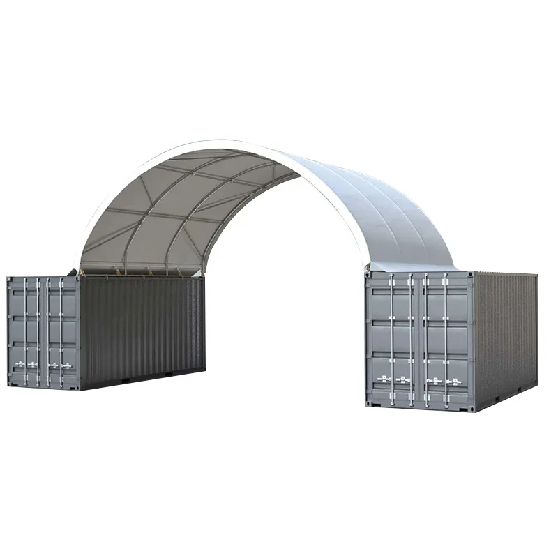 Suihe 40ft Dome Container shelter tent shed PVC Waterproof Shipping Container Sunshade canopy