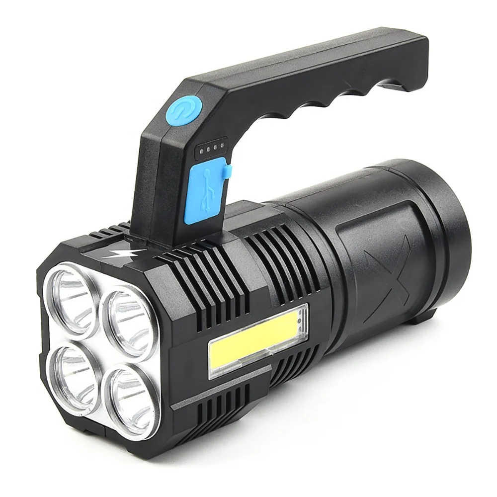 Perfect Lantern  ABS long range power USB rechargeable tactical led torch flashlight