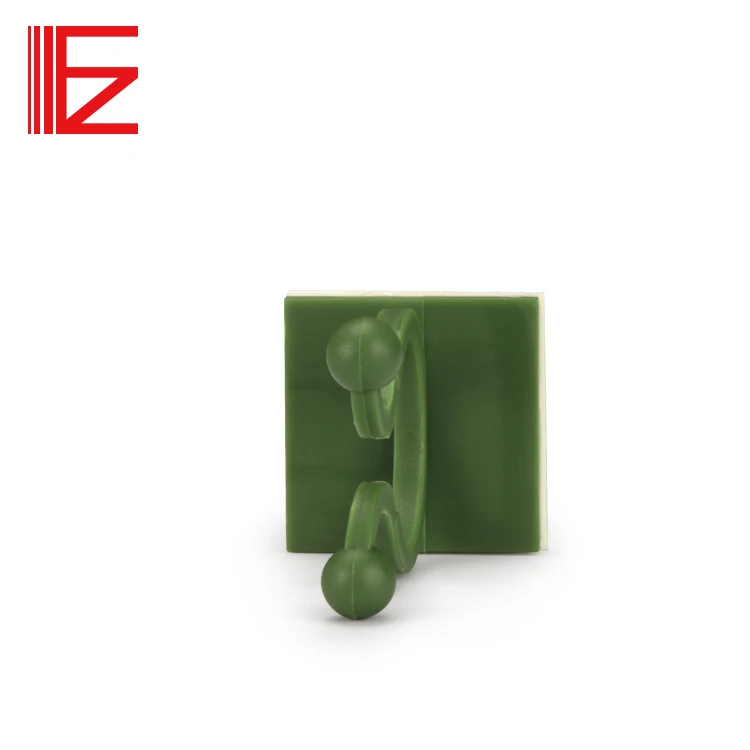 self-adhesive cable tie mount Fireproof insulated U-shaped twist tie nylon 66 tie mounts