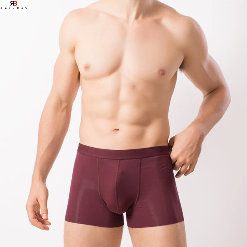 Wholesale stylish solid men briefs & boxer custom polyester designer boxer for men