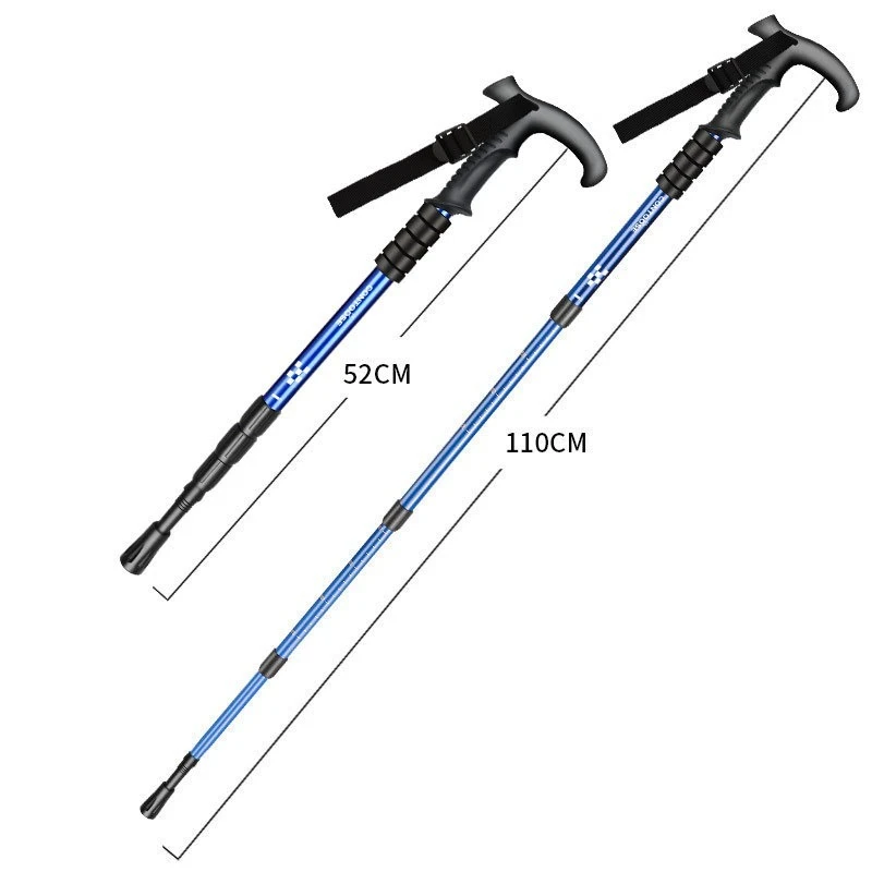 Wholesale Price Custom Trekking Pole Camping Adjustable Carbon Trekking Poles