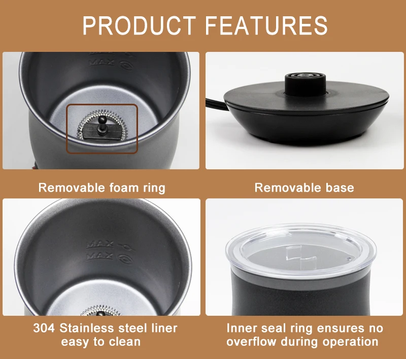 2023 Automatic Portable Handheld Milk Coffee Foam