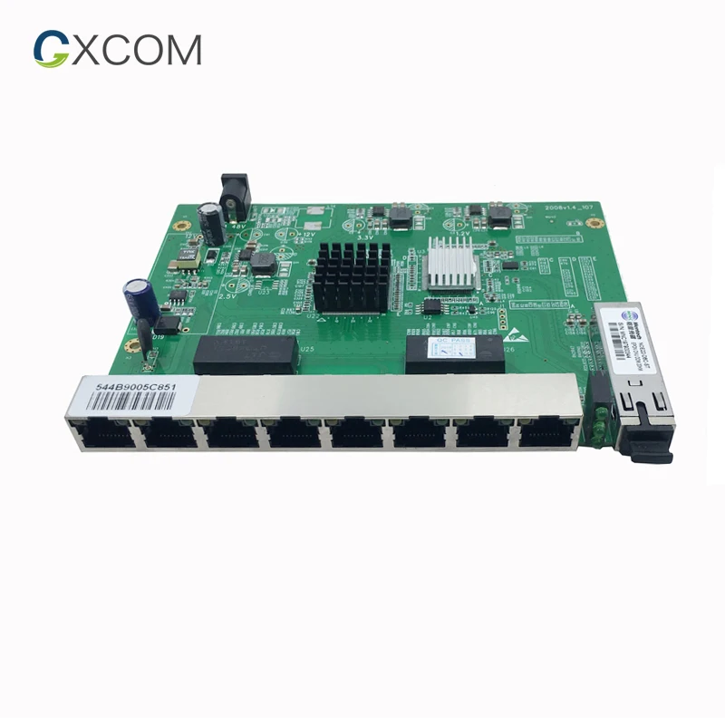  OEM ODM 10/100 Мбит/с 8 портов FTTX FTTB оптоволоконная сеть обратный PoE EPON ONU GEPON ONT