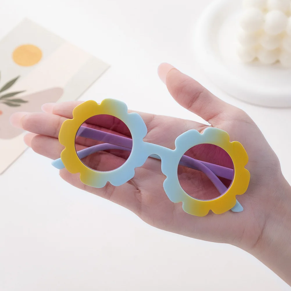 2024 Hot Sale Baby Sunglasses Wholesale Colorful Cute Round Anti UV400 Girls Boys Baby Kids Sunglasses