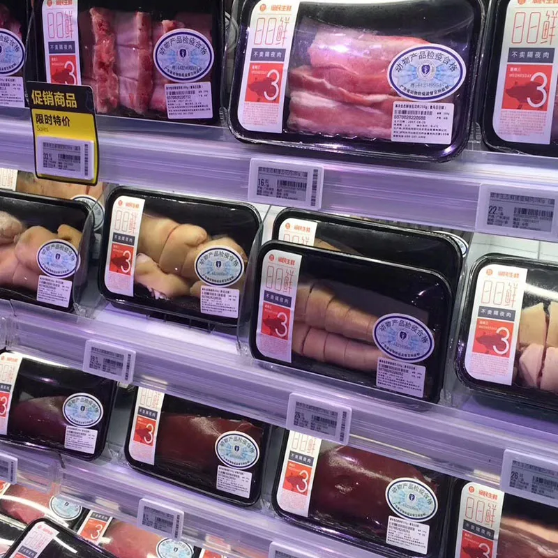 Fresh Food Meat Fish Fruit Gas Flushing Purging Type Map Vaccum Tray Sealer