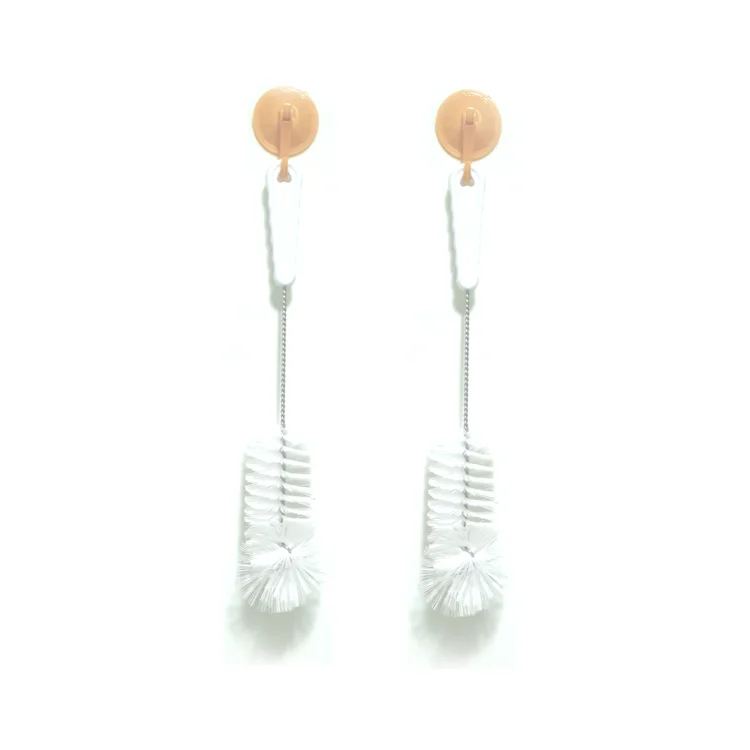 high quality baby bottle brush cepillo para lavar tubos de laboratorio straw brush cleaner tube cleaning brush