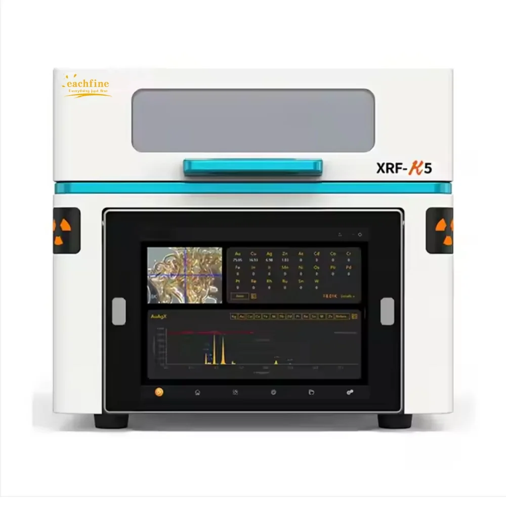 Jewelry Gold Precious Metal analysis xrf Gold Testing Machine Energy Dispersive Benchtop X-ray Fluorescence XRF Spectrometer