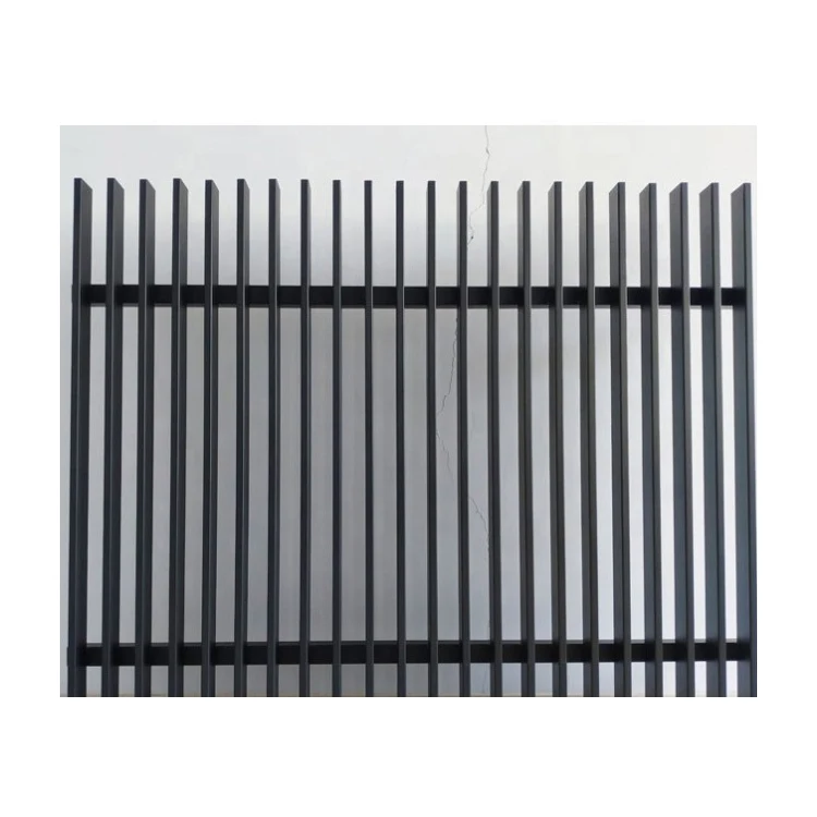 Modern Designs Waterproof House Wall Slat Aluminium Panel Fence For Garden Fencing