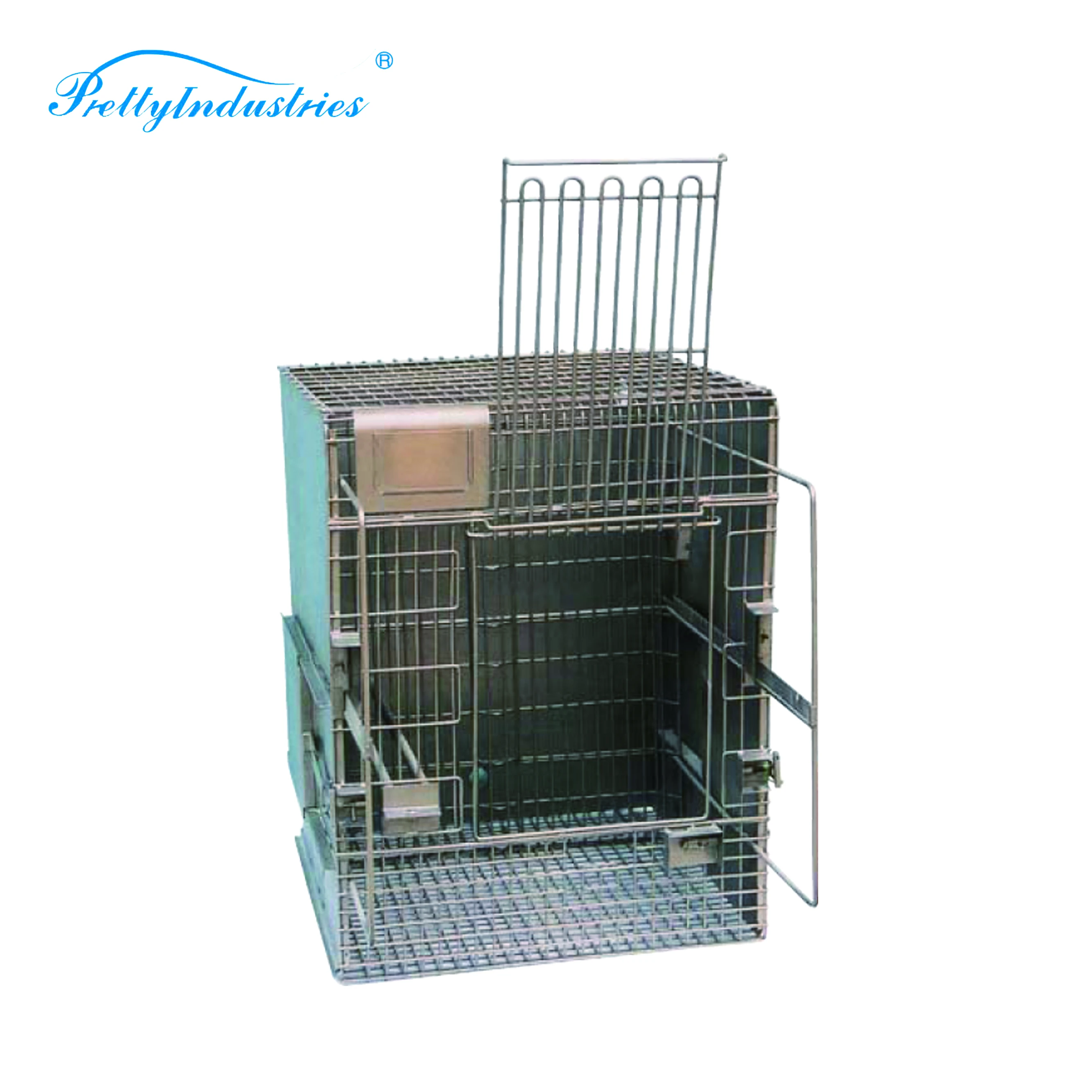 Pet transport cage,Laboratory Stainless Steel quarantine cage for monkey