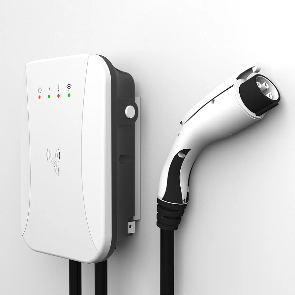  32A настенное электрическое автомобильное зарядное устройство для EV зарядная