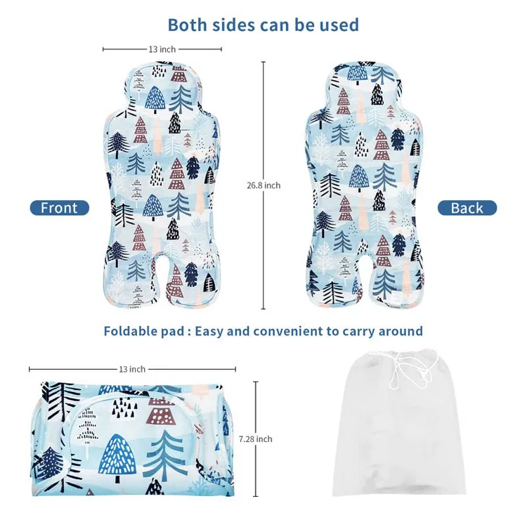 Gel Seat Cooler Pad  Ice Mat Multifunctional Baby Cushion Suitablefor Stroller, Baby Dining Chair, Child Safety Seat