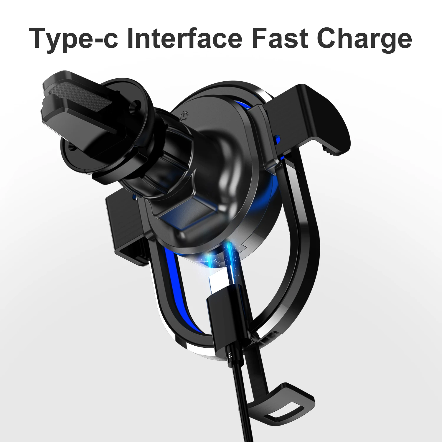 15w Qi Smart Sensor Phone Holder Wireless Car Charge other mobile phone accessories for iphone charger cable