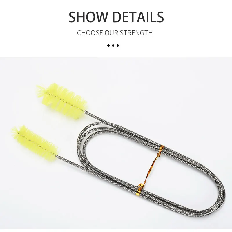 Aquarium Tank Cleaner Brush Fish Tank Spring Cleaning Supplies Filter Hose Brush Clean Up The Pipe Aquarium Accessories Tools