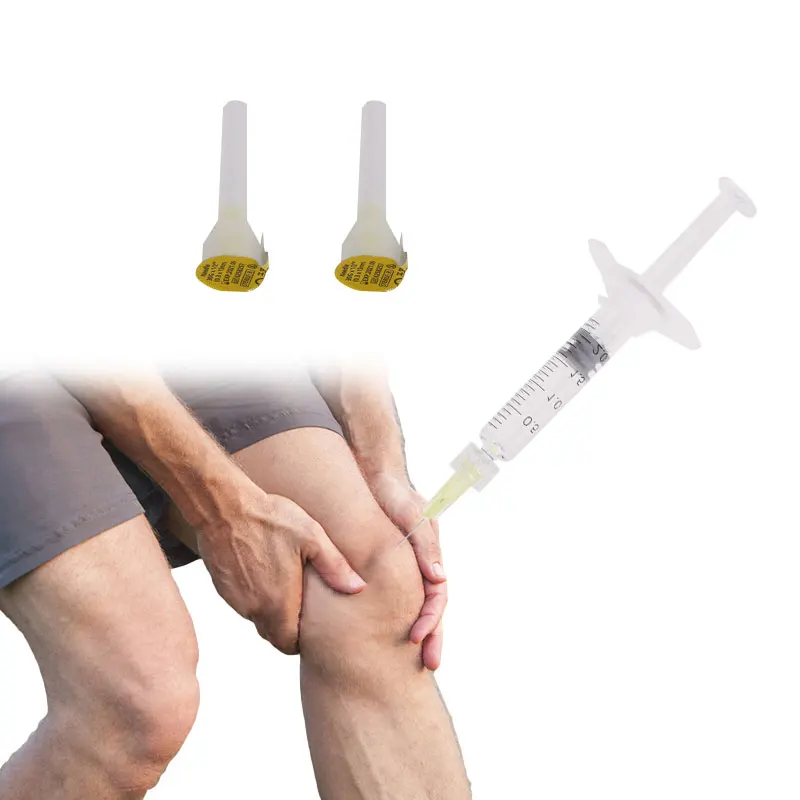 Cross-linked hyaluronic acid filler for reduce knee pain dermal filler