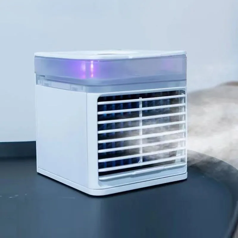 Новое поступление, простой в эксплуатации мини портативный вентилятор, Испарительный воздухоохладитель, домашний уличный кондиционер, маленький открытый воздухоохладитель