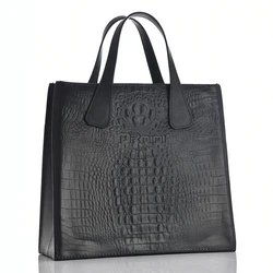 new fashion Normcore Minimalist design wholesale fairybag crocodile pattern EVA large tote shoulder bag
