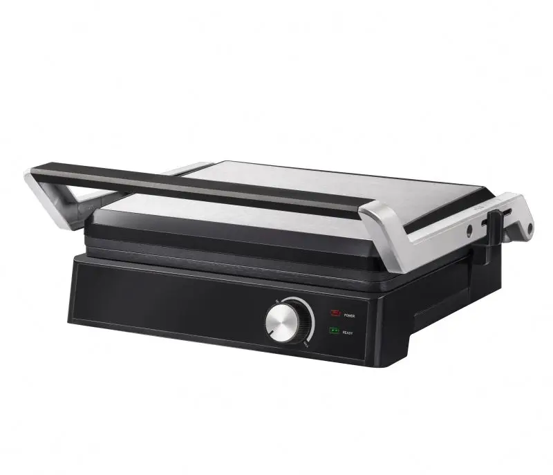 Non-sticker panini grill sandwich maker