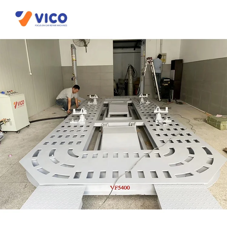 Vico Car Repair Pulling Rack /Auto Frame Bench Electric control, Full Straightening Auto Body lift #VF5400 with CE