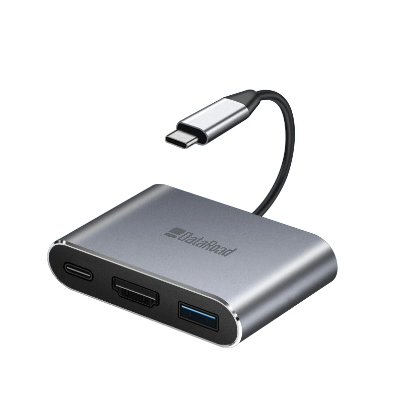 
DataRoad USB TYPE C DOCK laptop docking station Usb 3.0 Usb-C Type-C Hub Adapter For Apple Laptop C Type Laptop 
