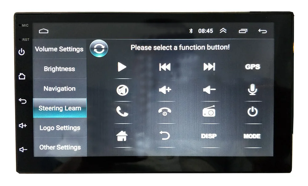 Universal 7inch Android Car DVD Player With  Mirror Link Full Touch Screen HD Video Music Output