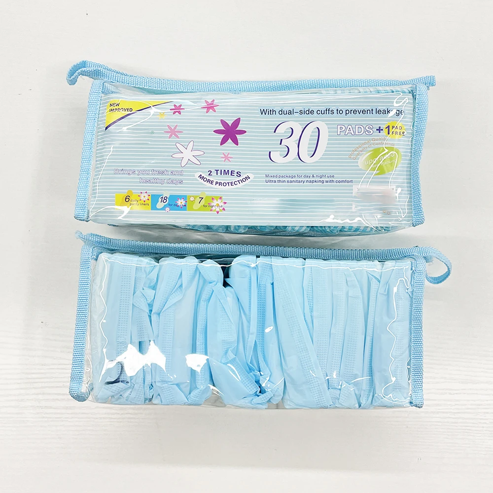Factory Wholesale ladies pads Feminine Sanitary Products Travel Pack Heavy Flow Sanitary Napkins