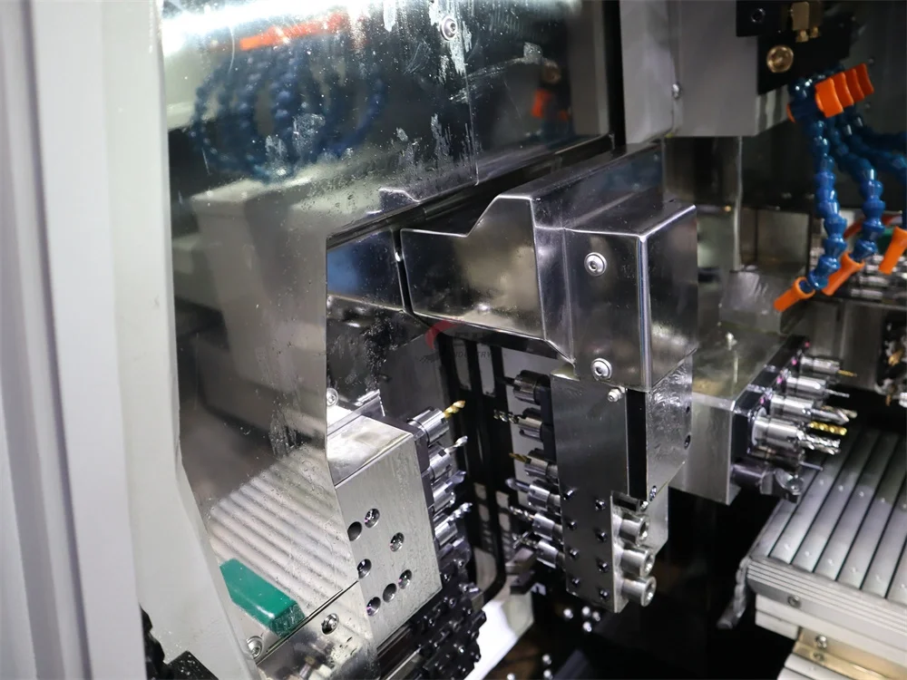 Good Quality CNC lathe machine D206 CNC Swiss type lathe for metal