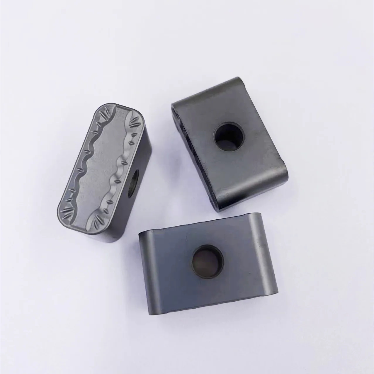 Zhuzhou Tungsten Carbide Railway Inserts LUNX191940 LNUX301940 For Machining Railway Wheel