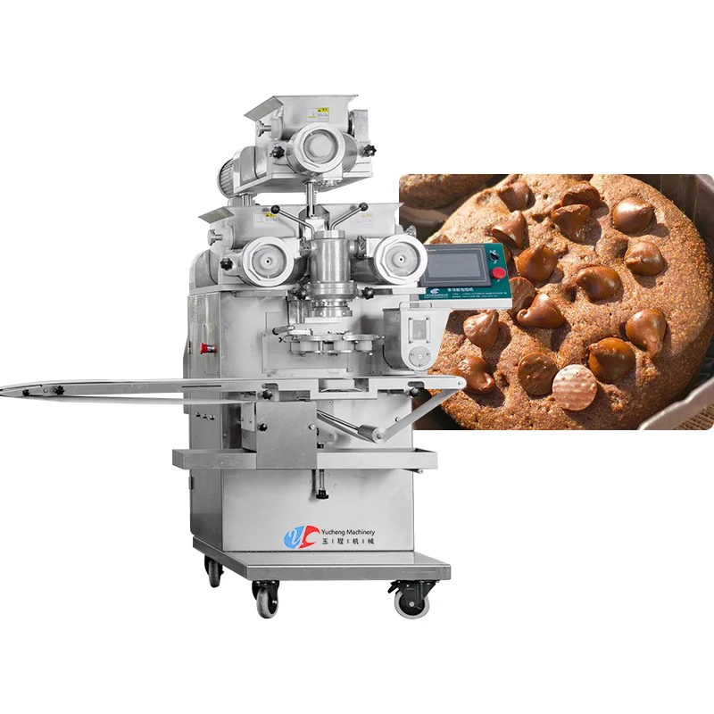 High Efficiency Fully Automatic Cookie Machine Chocolate chip  cookie making machine