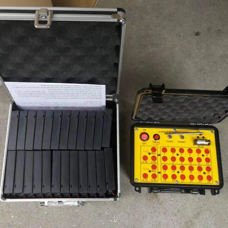 Indoor Wireless Stage Remote Controller Factory Rotative Equipment Fireworks Firing System