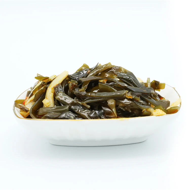 Chinese snack sea food kelp crispy bamboo shoots fresh shred kelp instant food