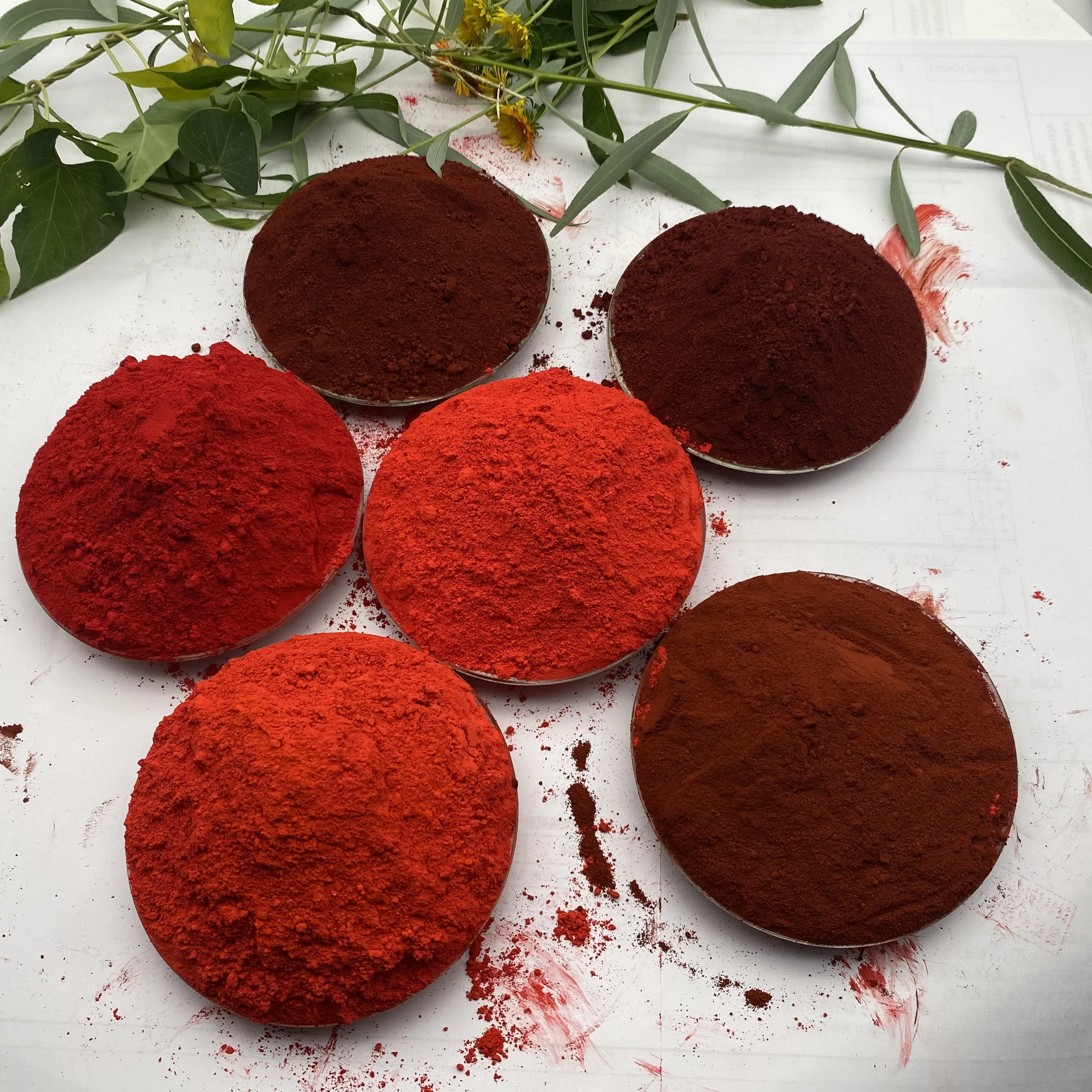High Quality Iron Oxide Powder Pigment for Cement Brick Blocks Dyestuff