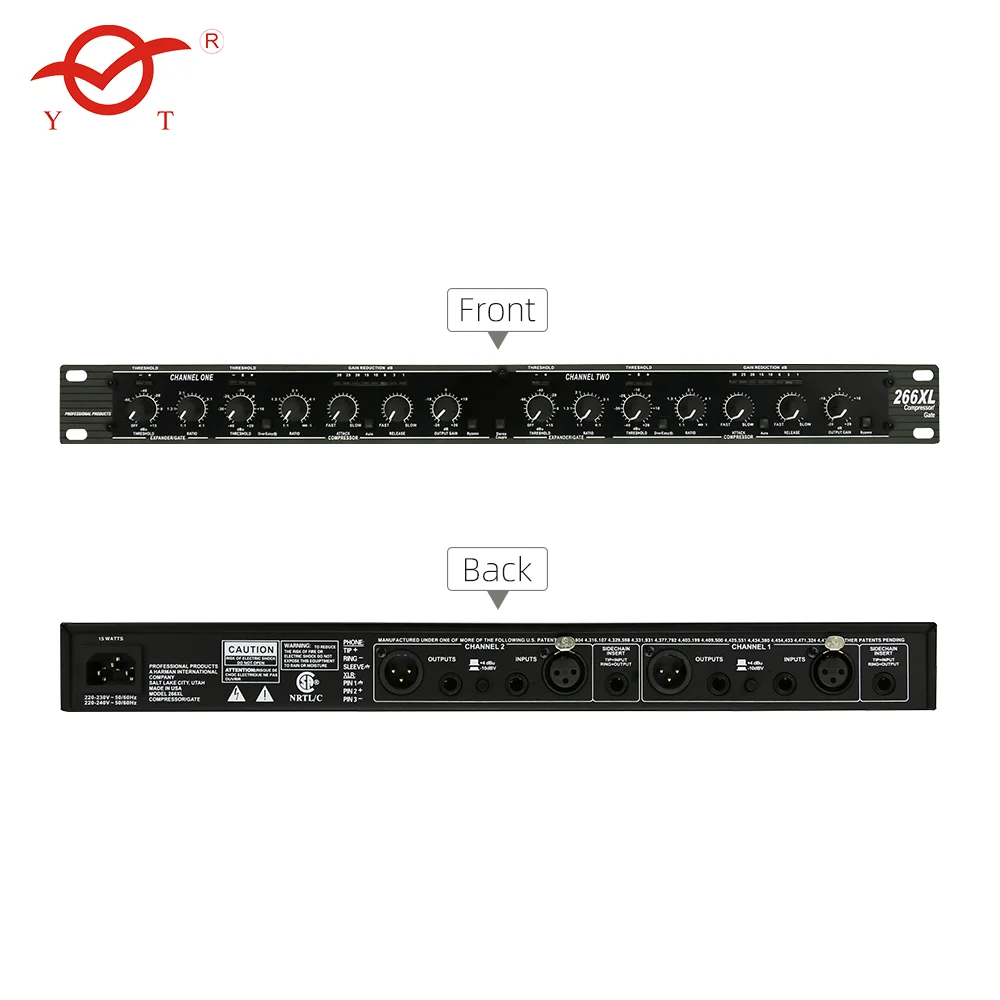 YATAO subwoofer crossover 3 way audio digital crosover dbx channel audio